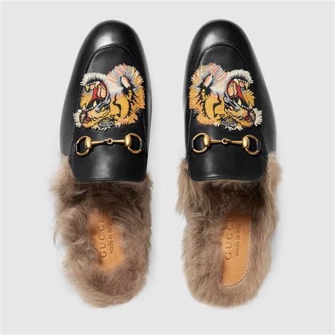 similar to gucci princetown slippers